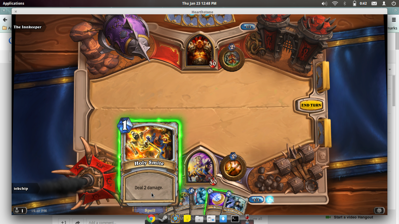 Hearthstone on Linux